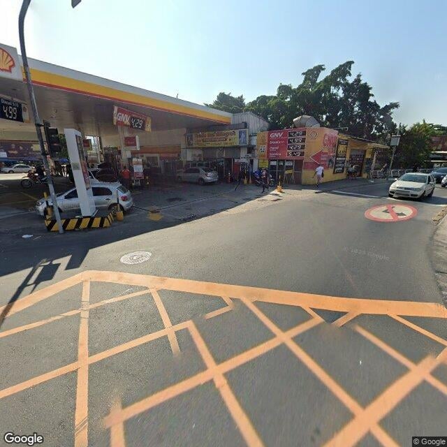 Imagem estática do "Street View" da localização
