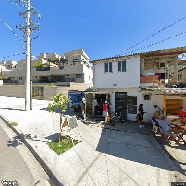 Imagem estática do "Street View" da localização