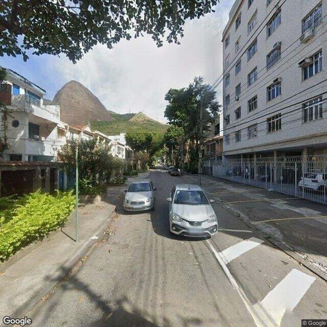Imagem estática do "Street View" da localização