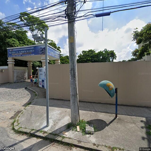 Imagem estática do "Street View" da localização