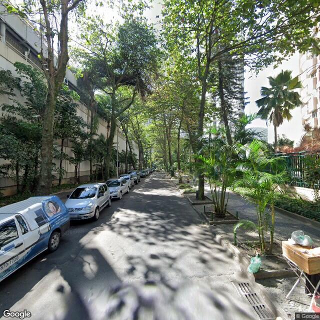 Imagem estática do "Street View" da localização