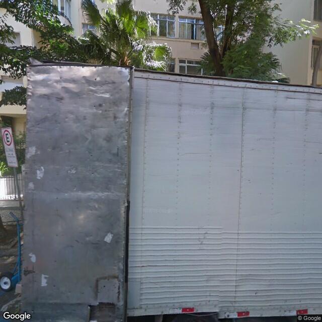Imagem estática do "Street View" da localização