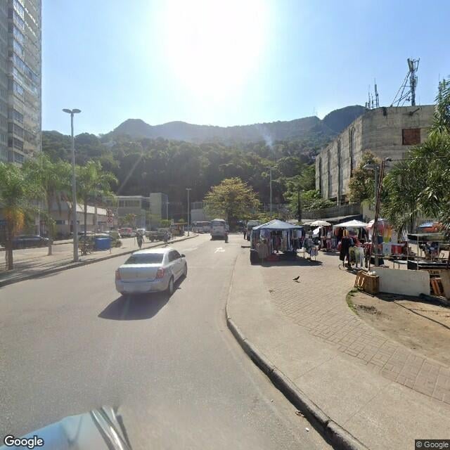 Imagem estática do "Street View" da localização