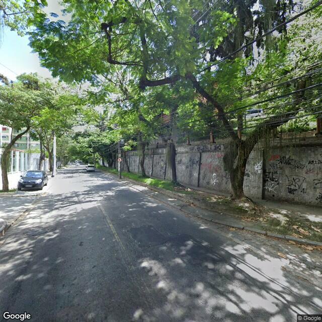 Imagem estática do "Street View" da localização