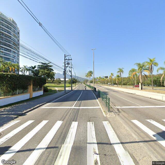 Imagem estática do "Street View" da localização