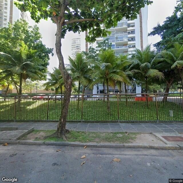 Imagem estática do "Street View" da localização