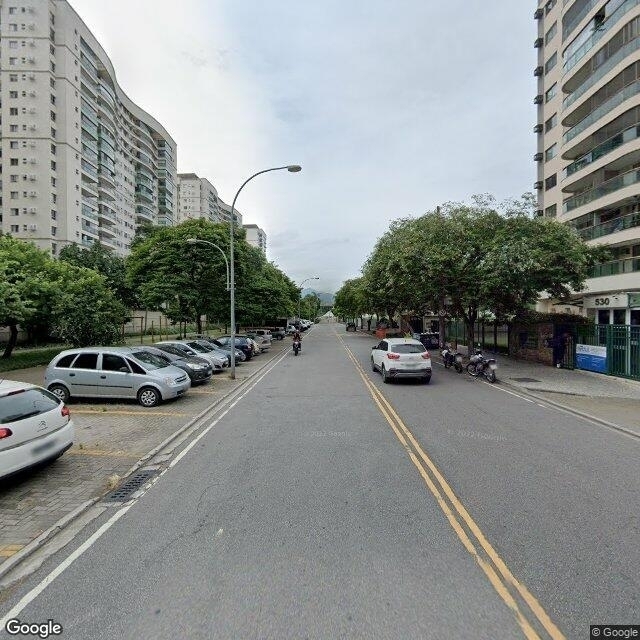 Imagem estática do "Street View" da localização