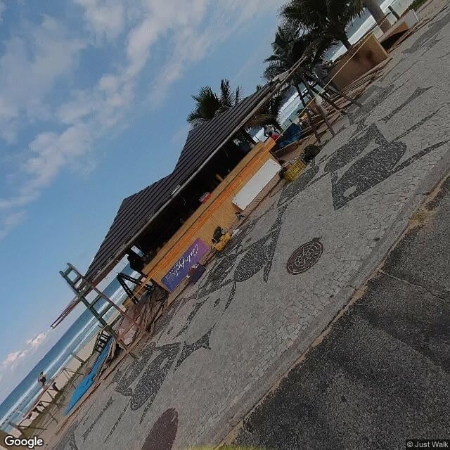 Imagem estática do "Street View" da localização