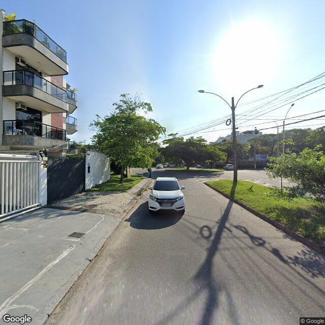 Imagem estática do "Street View" da localização