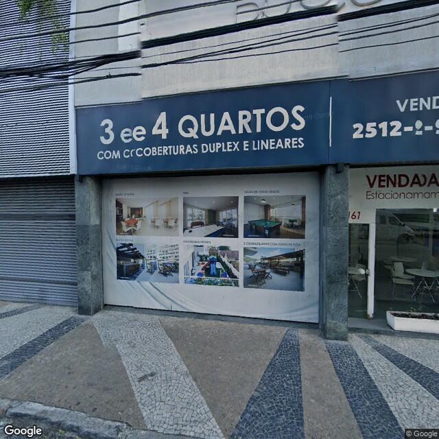 Imagem estática do "Street View" da localização