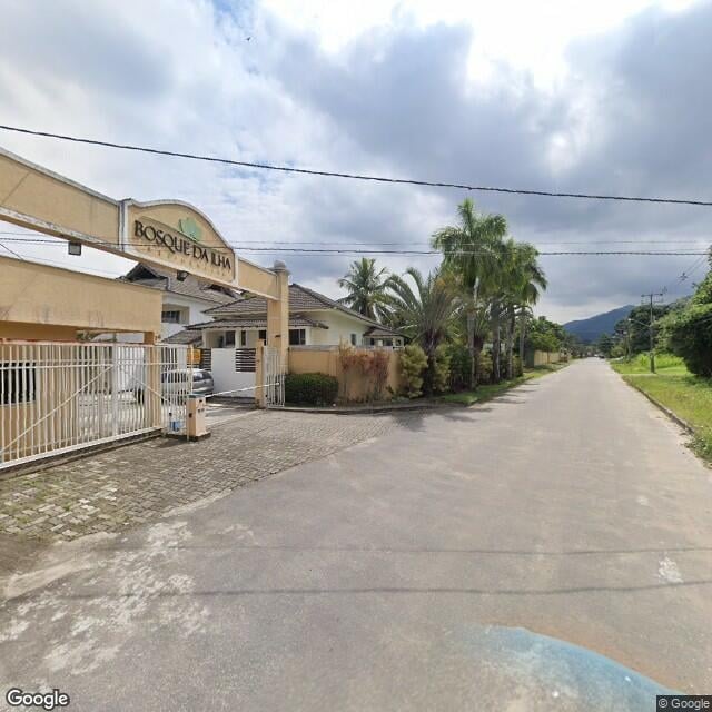 Imagem estática do "Street View" da localização