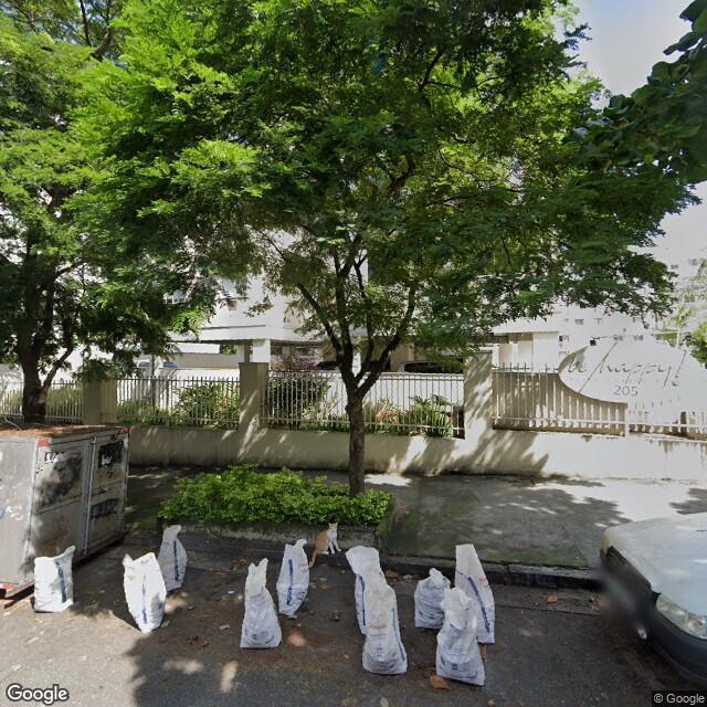 Imagem estática do "Street View" da localização