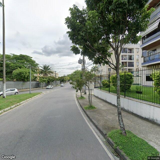 Imagem estática do "Street View" da localização
