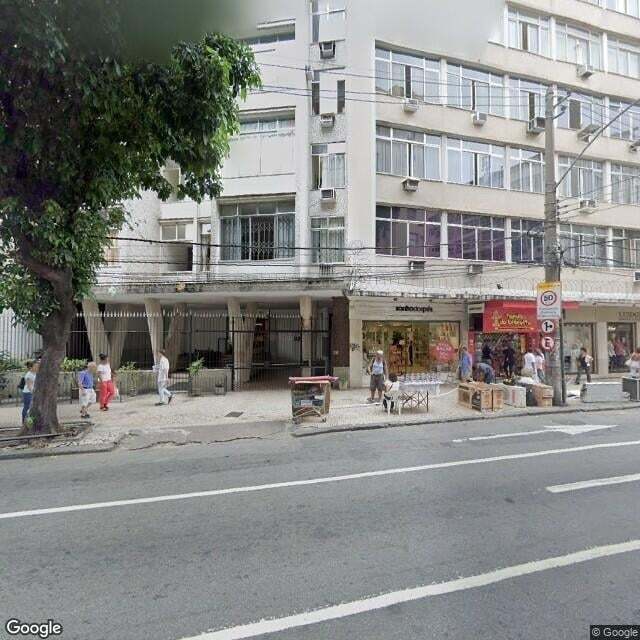 Imagem estática do "Street View" da localização