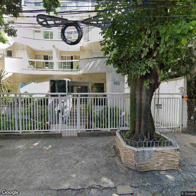 Imagem estática do "Street View" da localização