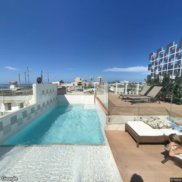 Imagem estática do "Street View" da localização