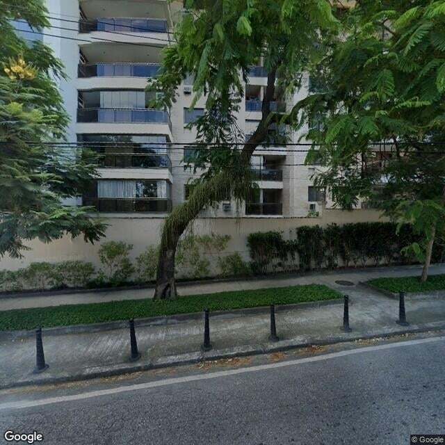 Imagem estática do "Street View" da localização