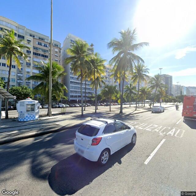 Imagem estática do "Street View" da localização