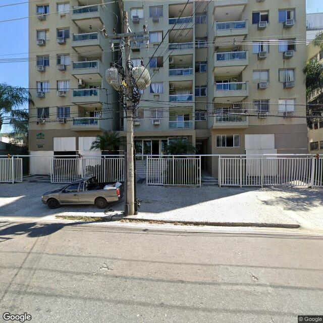 Imagem estática do "Street View" da localização