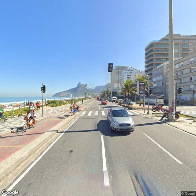 Imagem estática do "Street View" da localização