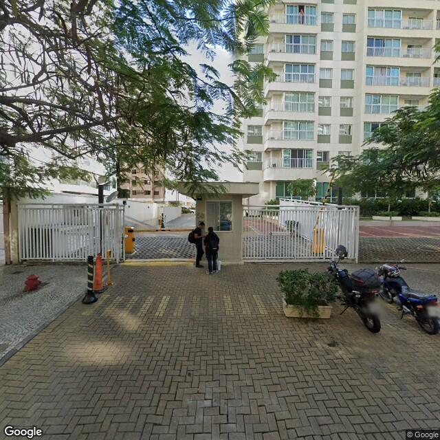 Imagem estática do "Street View" da localização