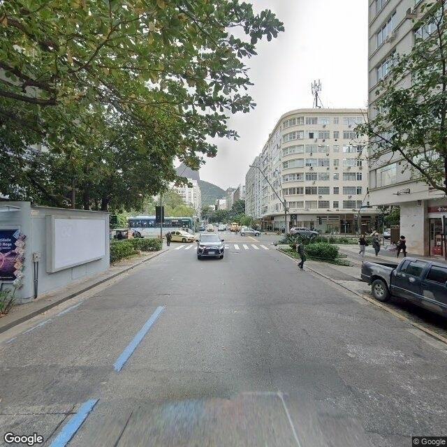 Imagem estática do "Street View" da localização