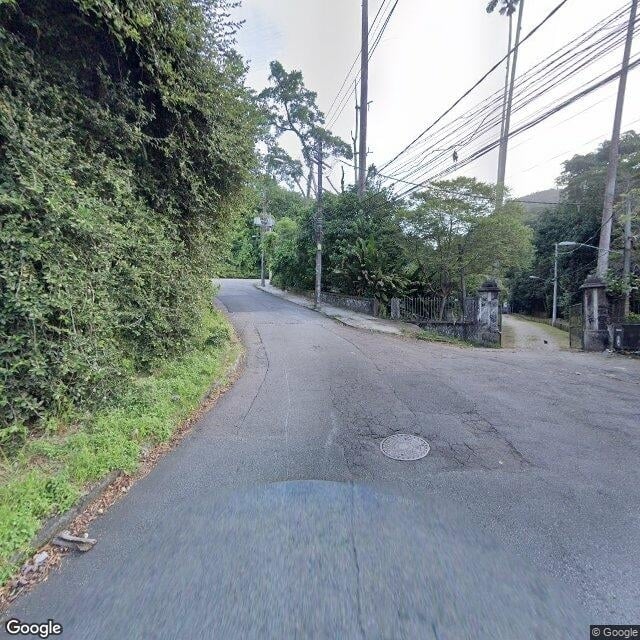 Imagem estática do "Street View" da localização