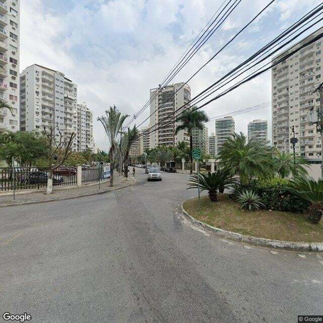 Imagem estática do "Street View" da localização