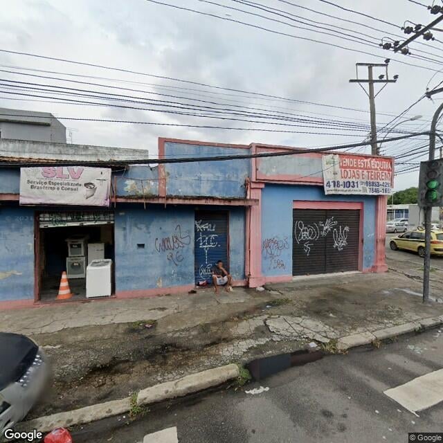 Imagem estática do "Street View" da localização