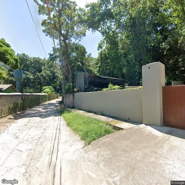 Imagem estática do "Street View" da localização
