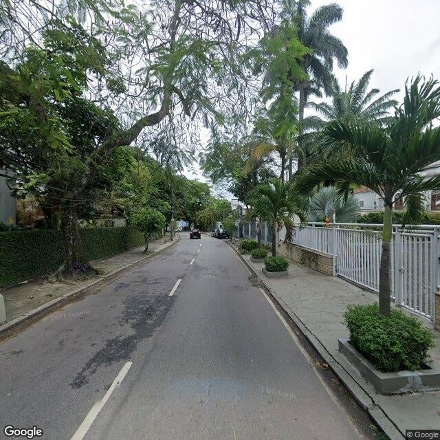 Imagem estática do "Street View" da localização