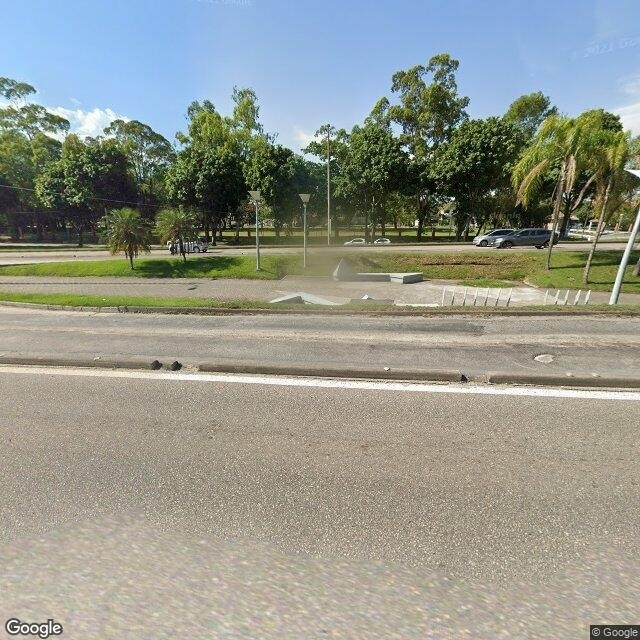Imagem estática do "Street View" da localização