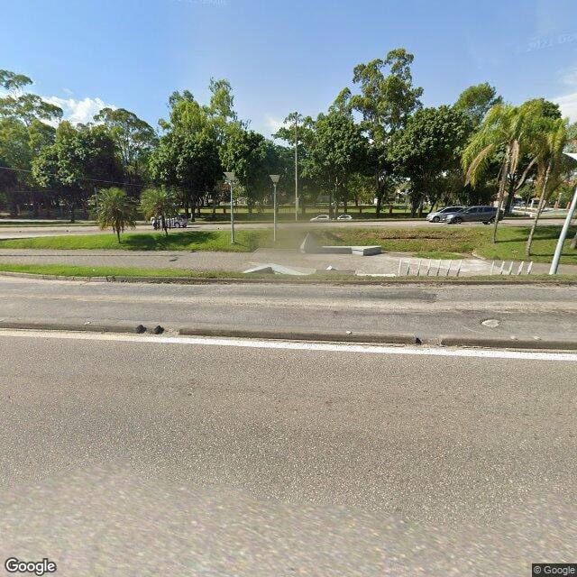 Imagem estática do "Street View" da localização