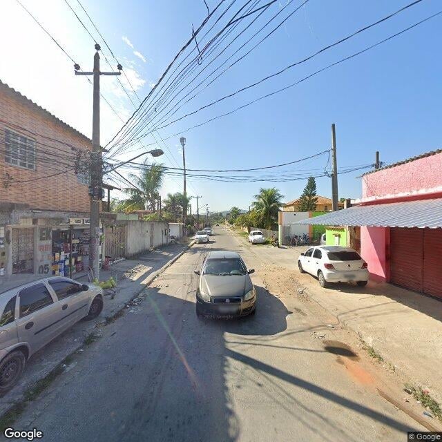 Imagem estática do "Street View" da localização