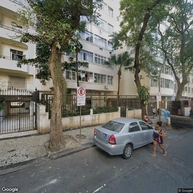 Imagem estática do "Street View" da localização