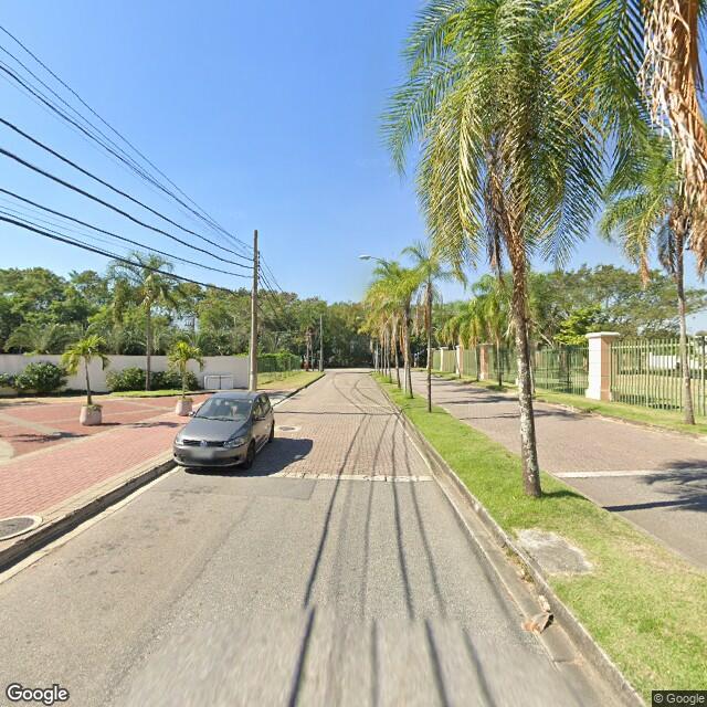 Imagem estática do "Street View" da localização