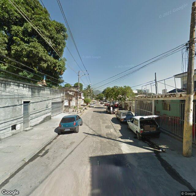 Imagem estática do "Street View" da localização