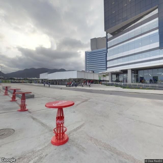 Imagem estática do "Street View" da localização