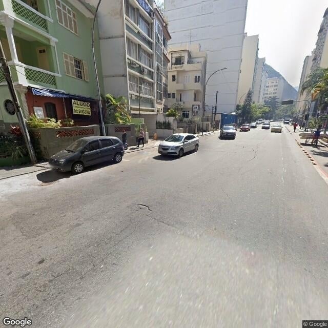 Imagem estática do "Street View" da localização
