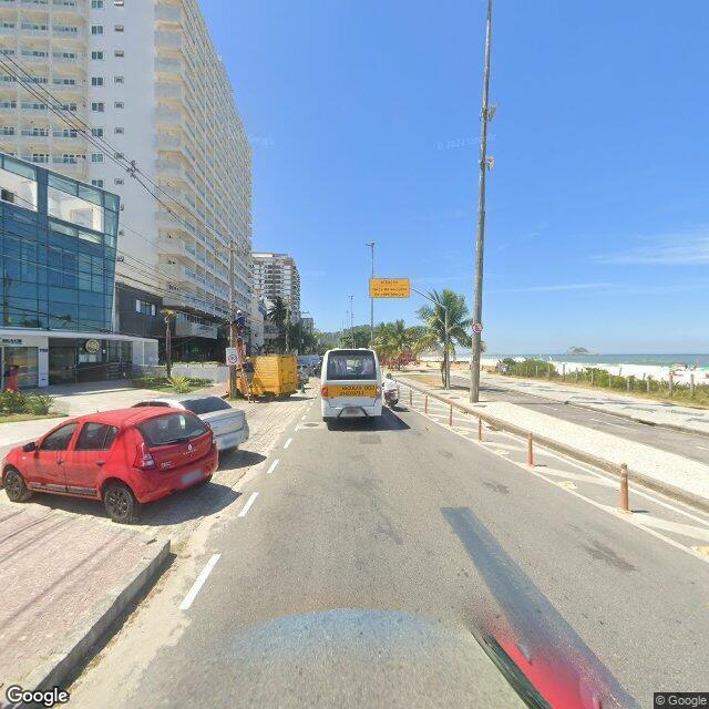 Imagem estática do "Street View" da localização