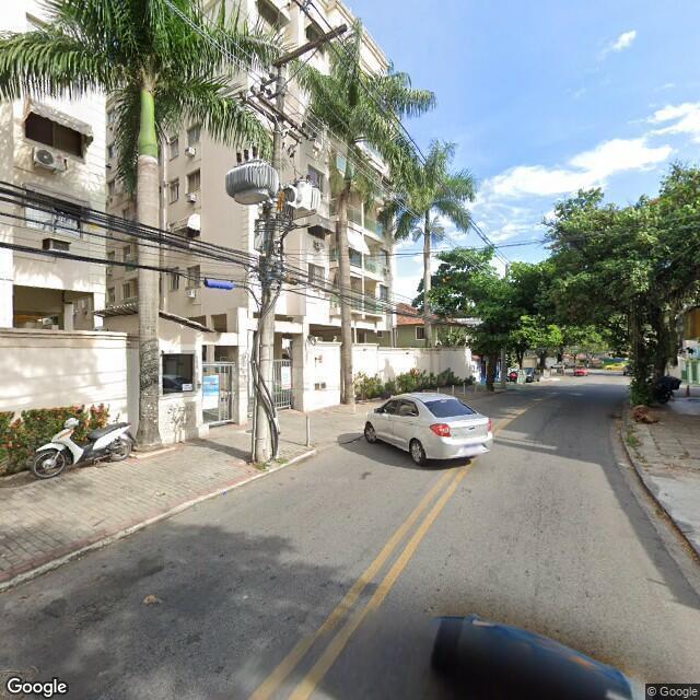 Imagem estática do "Street View" da localização