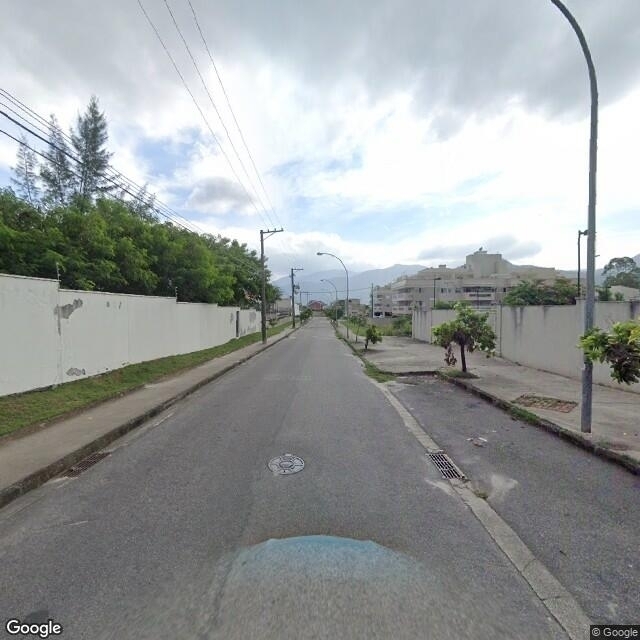 Imagem estática do "Street View" da localização