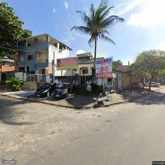 Imagem estática do "Street View" da localização