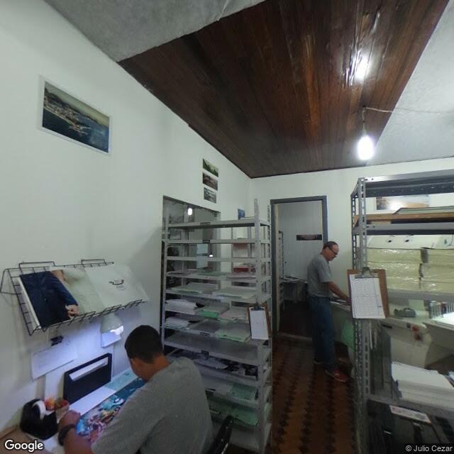 Imagem estática do "Street View" da localização