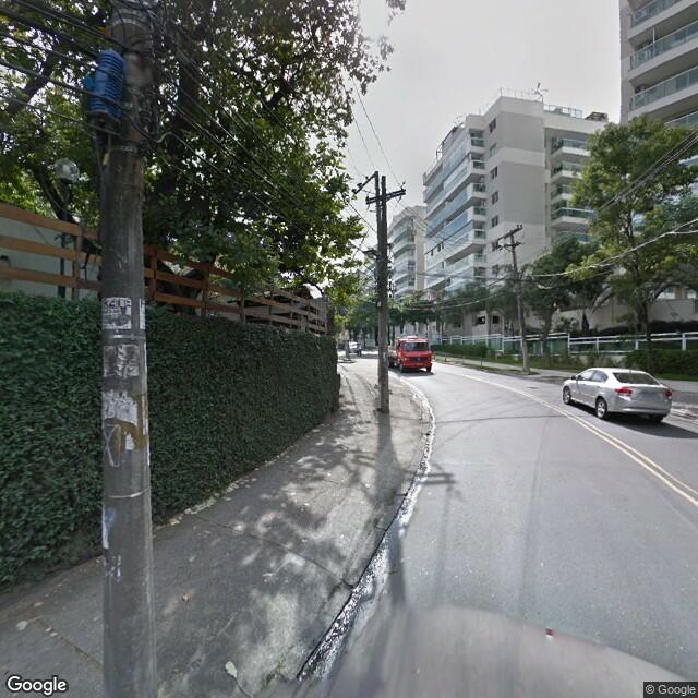 Imagem estática do "Street View" da localização