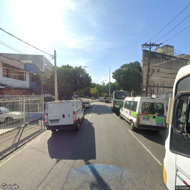 Imagem estática do "Street View" da localização