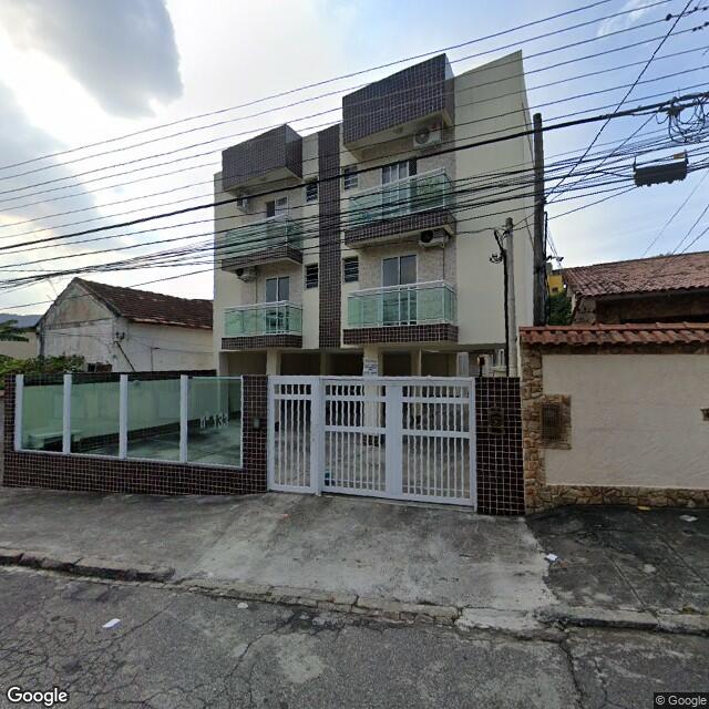 Imagem estática do "Street View" da localização