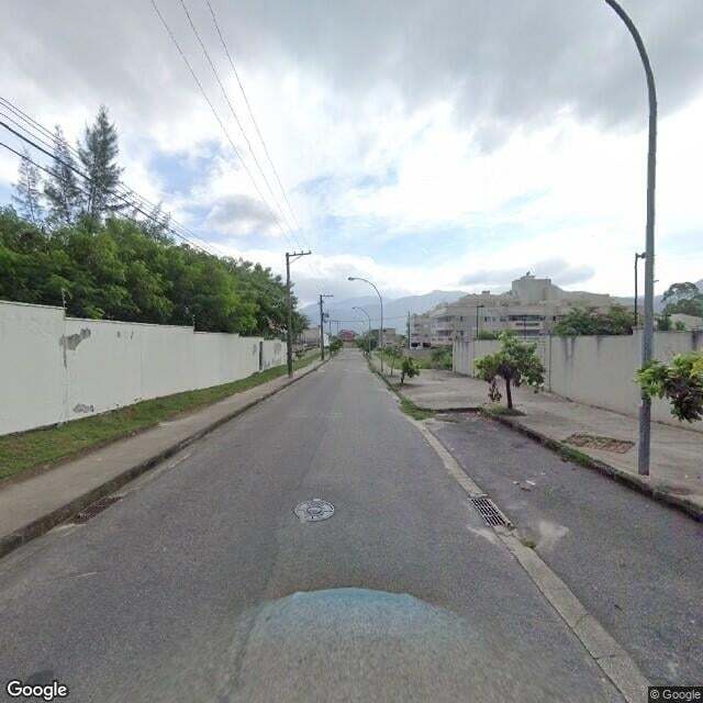 Imagem estática do "Street View" da localização