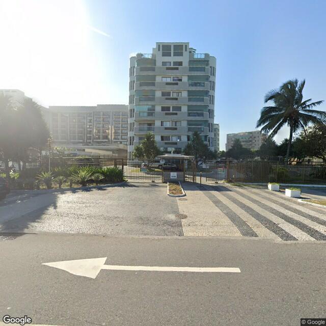 Imagem estática do "Street View" da localização