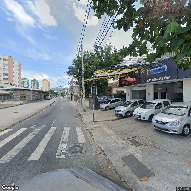 Imagem estática do "Street View" da localização